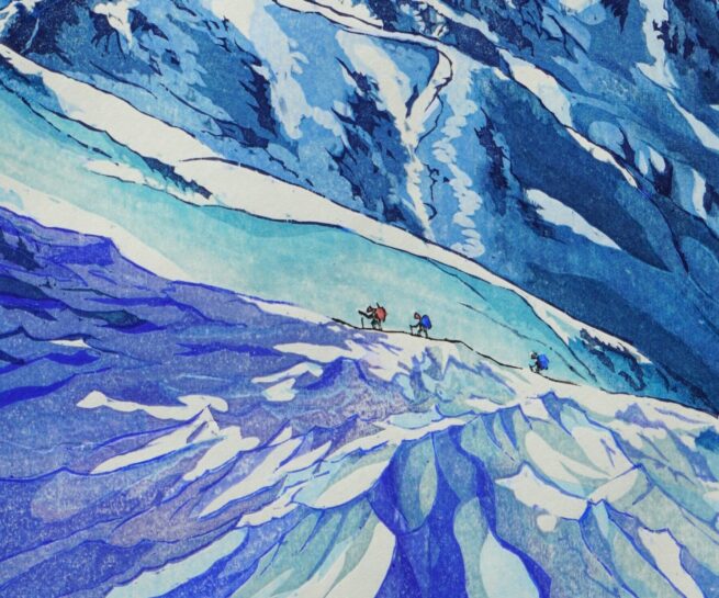 杉山修 登行立山