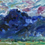 小島孝子 「有明山」(信濃富士) 小島孝子 「有明山」(信濃富士)